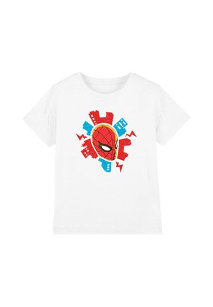 Marvel, SPIDERMAN BRAND NEW DAY SPIDEY SENSE MASK UNISEX - Print T-shirt - white