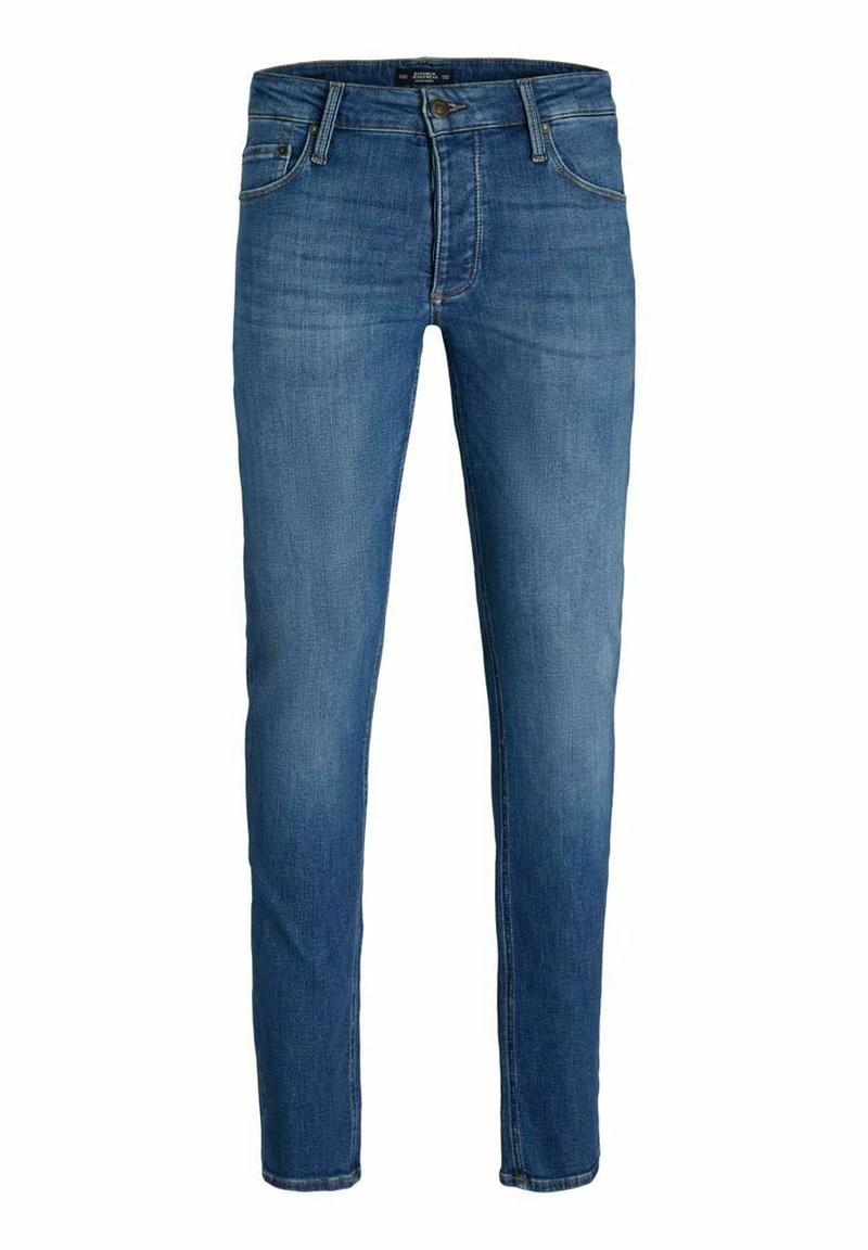 jack & jones Slim fit jeans gemêleerd donkerblauw