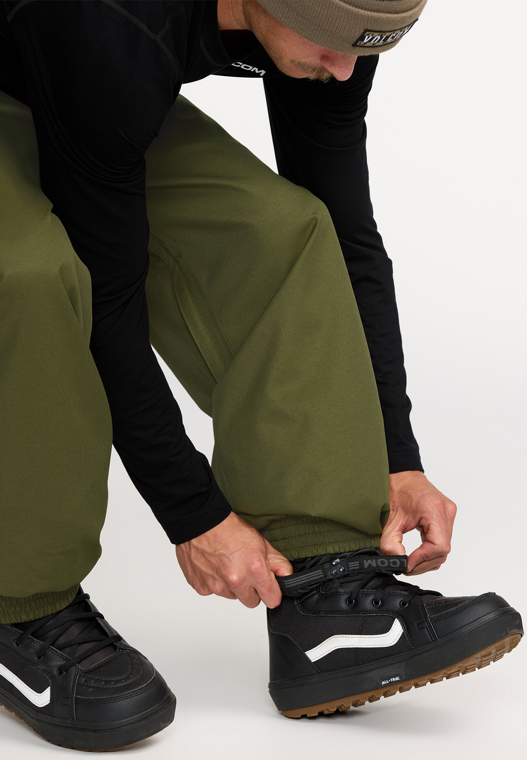 Volcom ARTHUR 20K - Trousers - dark olive/green - Zalando