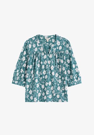 Seasalt Cornwall, SEASALT CORNWALL LITTLE SUN TOP - Blusa - blue - nasturtium press estuary