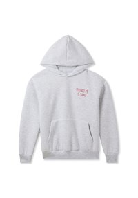 Terranova E SCRITTA LATERALE - Felpa con cappuccio - grigio melange