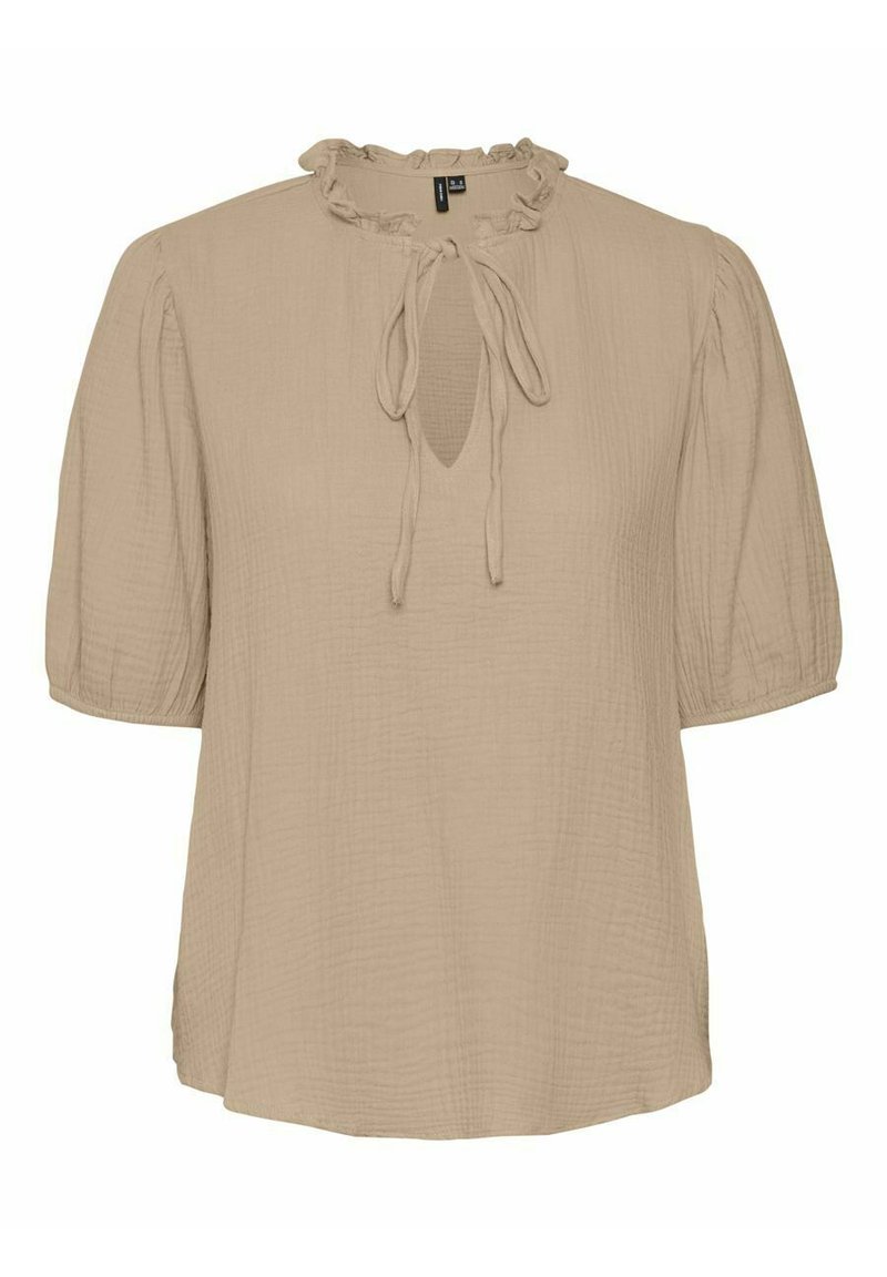 Vero Moda Blouse lichtbruin Vero Moda Blouse lichtbruin