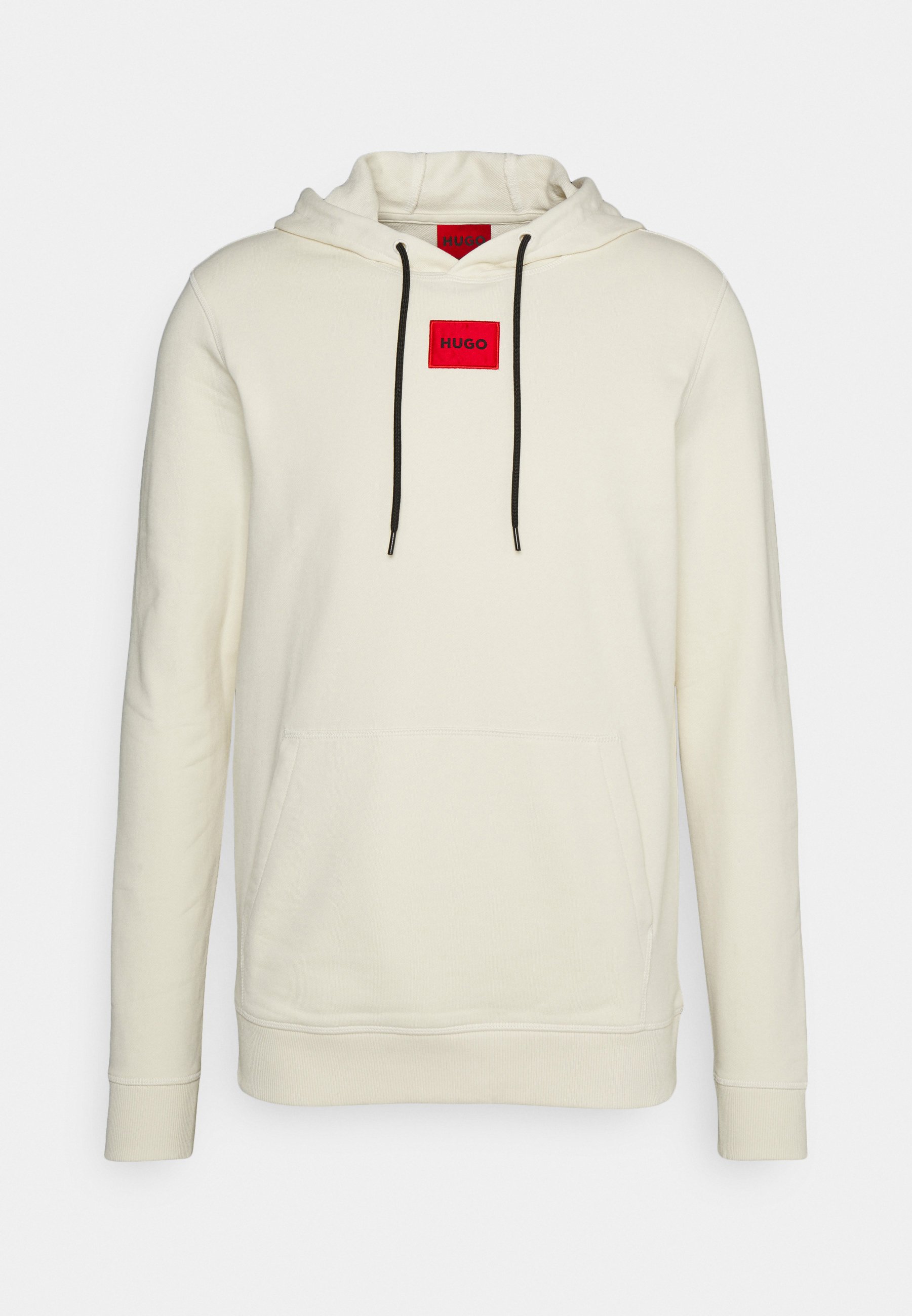 HUGO Hooded Sweatshirt In Terry Cotton With Red Logo Label | craft-ivf.com