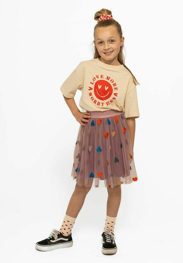 TNNICOLETTE - A-Linien-Rock - adobe rose emb