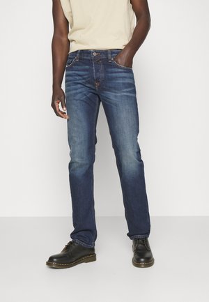 Straight leg jeans - dark-blue denim