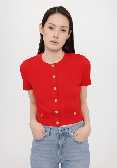 Maje MIROLLSUNI - Neuletakki - rouge