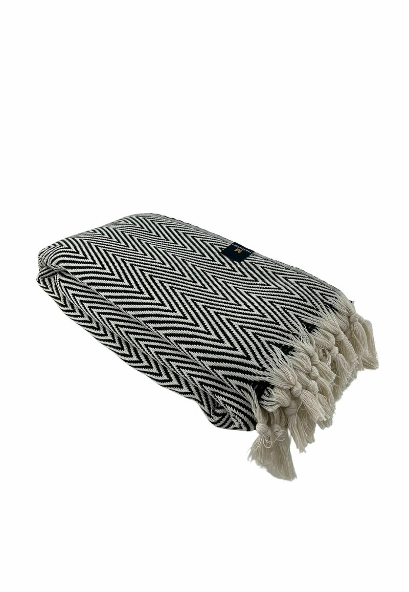 Herren Badehosen | MAЯSIKØH KING BEACH THROW OUTDOOR PLAID Strandaccessoire black/schwarz - HV04618 Herren Badehosen | MAЯSIKØH KING BEACH THROW OUTDOOR PLAID Strandaccessoire black/schwarz - HV04618