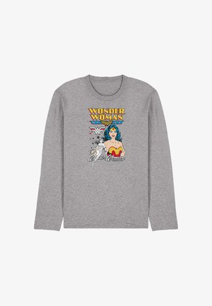 Cotton Soul, Long sleeved top - mottled light grey
