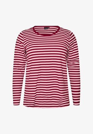 Zizzi, ZIZZI - Top s dlhým rukávom - rot