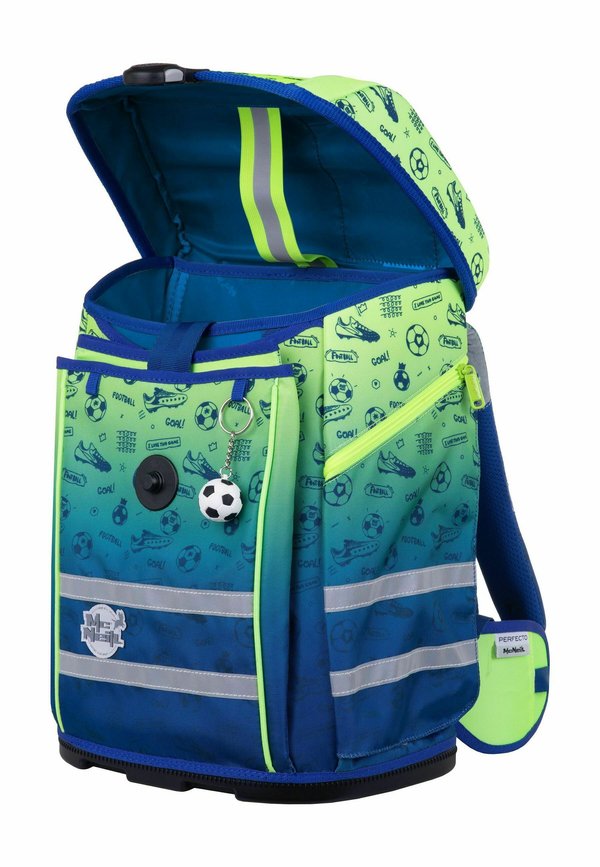 PERFECTO-SET 5-TEILIG – Schulranzen Set – football