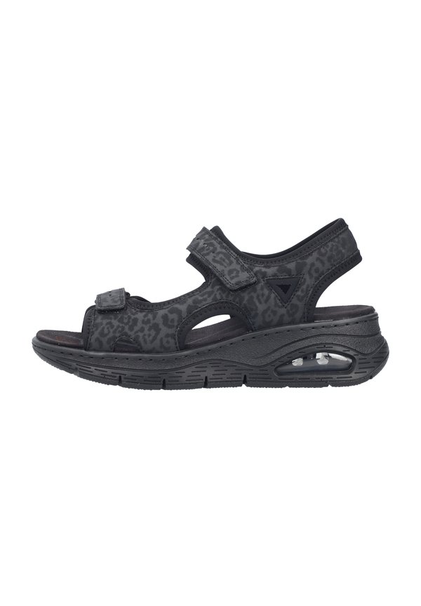 Trekkingsandale - schwarz