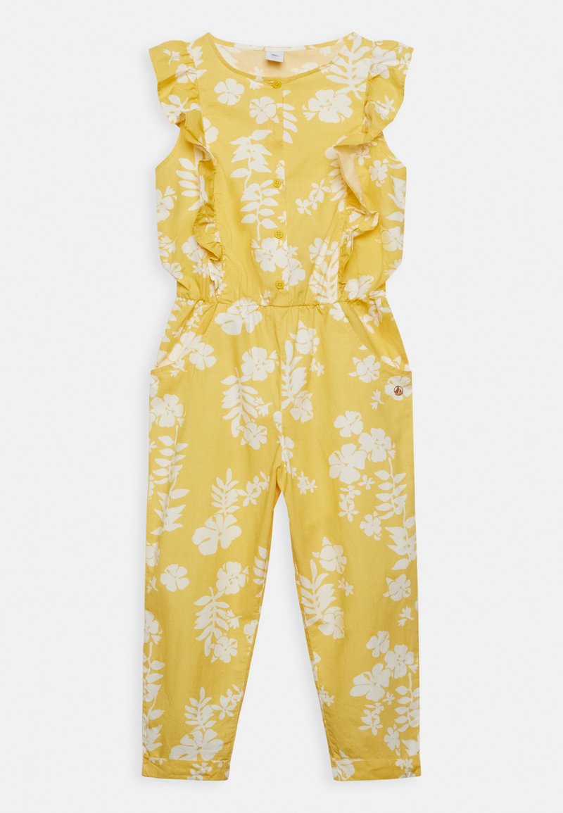 Kinder Jumpsuits & Playsuits | Petit Bateau COMBINAISON LONGUEORG Jumpsuit orge/marshmallow/gelb - MJ78622 Kinder Jumpsuits & Playsuits | Petit Bateau COMBINAISON LONGUEORG Jumpsuit orge/marshmallow/gelb - MJ78622