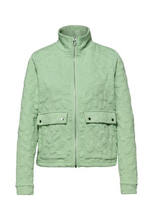 LEO STRUKTUR - Cardigan - grün