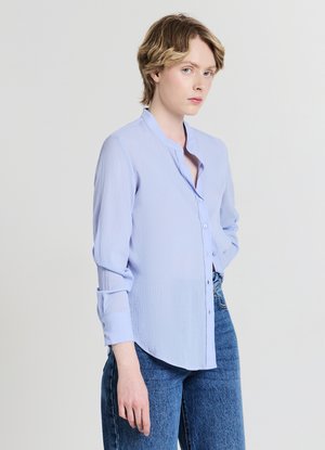 Button-down blouse - celeste chiaro