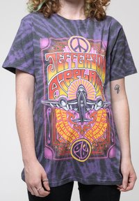 Paradiso Clothing JEFFERSON AIRPLANE LIVE IN SAN FRANCISCO TIE DYE - Print T-shirt - purple