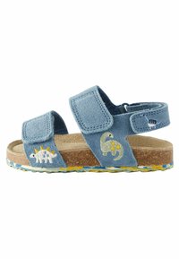 Next Lära-gå-skor - blue dino