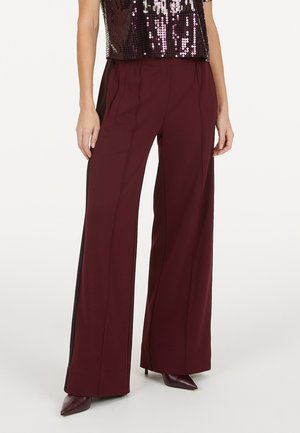 Jogginghose - light bordeaux varied