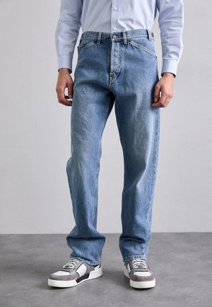 LAUREL CROWN EMBLEM - Straight leg jeans - blue