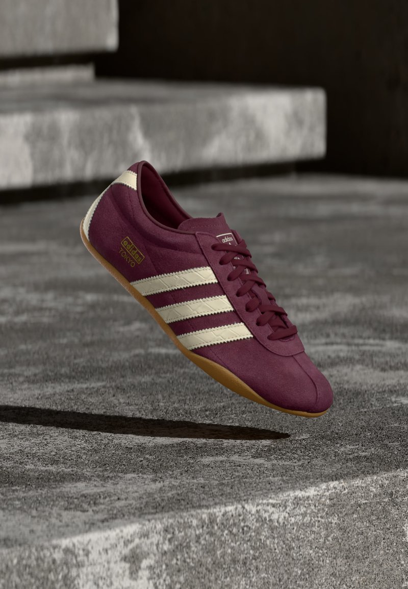 adidas Originals TOKYO maroon/cream white/brown