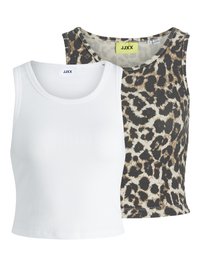Neselectat, white/dark brown/beige