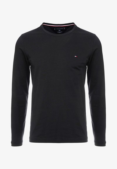SLIM JERSEY LONG SLEEVE T-SHIRT - T-shirt à manches longues - black