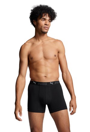 SPORT COTTON 2 PACK - Boxershorts - black