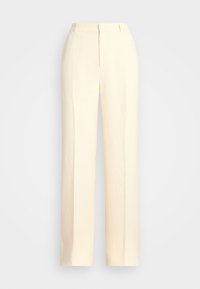 HEMP WIDE-LEG TROUSER - Pantalones - nevis
