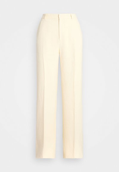 Polo Ralph Lauren HEMP WIDE-LEG TROUSER - Püksid - nevis