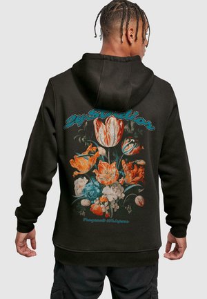 FLOWERS - Hoodie - black
