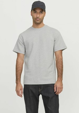 RUNDHALS  - Pamata T-krekls - light grey melange
