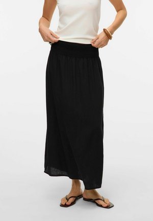 VMLINN HOHE TAILLE LANGER - Maksi svārki - black