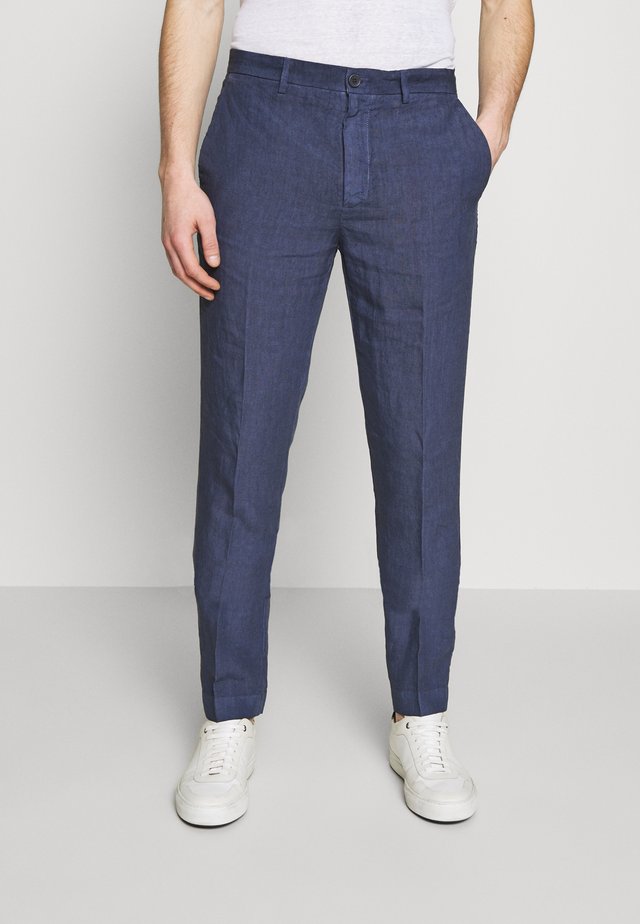 TAILORED TROUSERS - Broek - dark blue fade