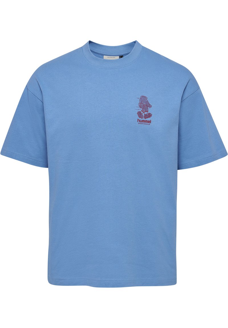 Hummel T-shirt print zwart