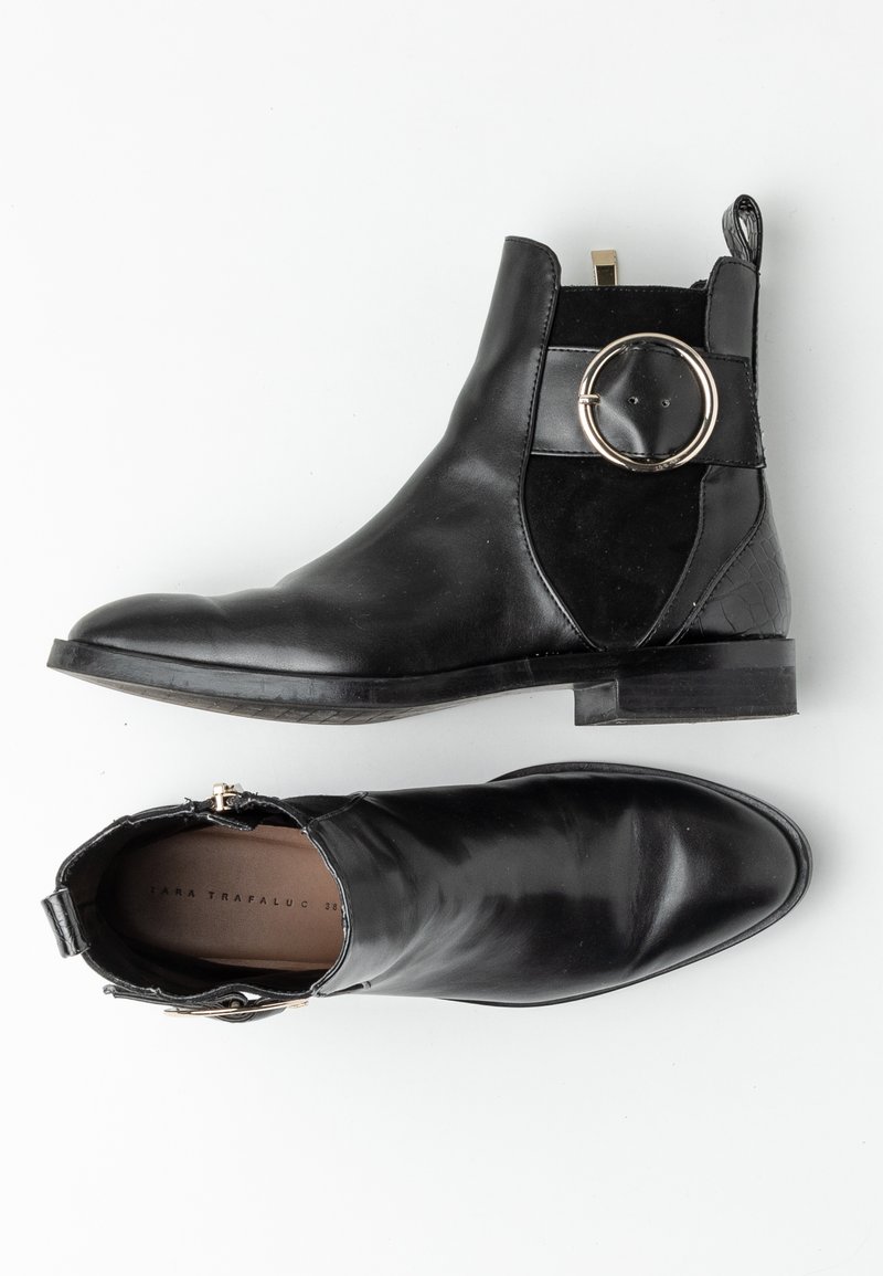 Zara Bottines de cowboy / motard - black