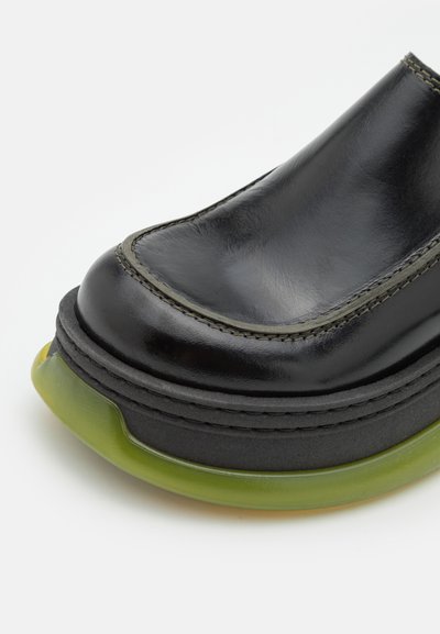 MIISTA BRIETTA - Ciabattine con tacco - black
