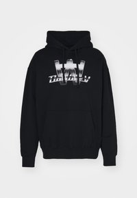 CASS CHROME COMBO HOODIE - Hoodie - black