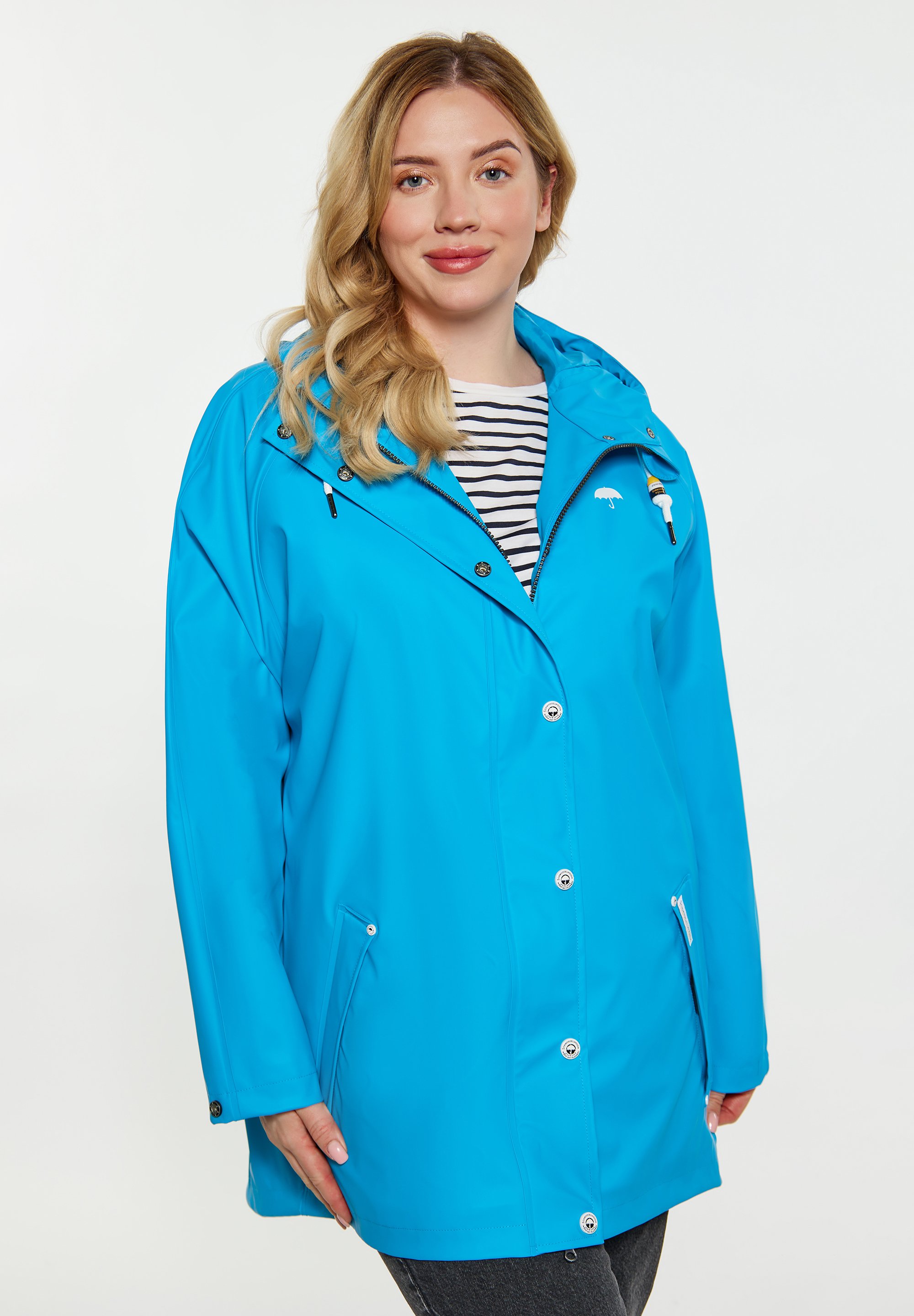 Schmuddelwedda Parka cyanblau/blau Zalando
