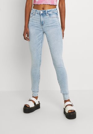 American Eagle Vaqueros mom - blue