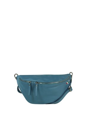 DrachenLeder Bum bag - blau