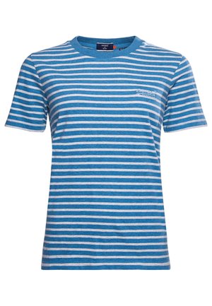T-shirt med print - light blue