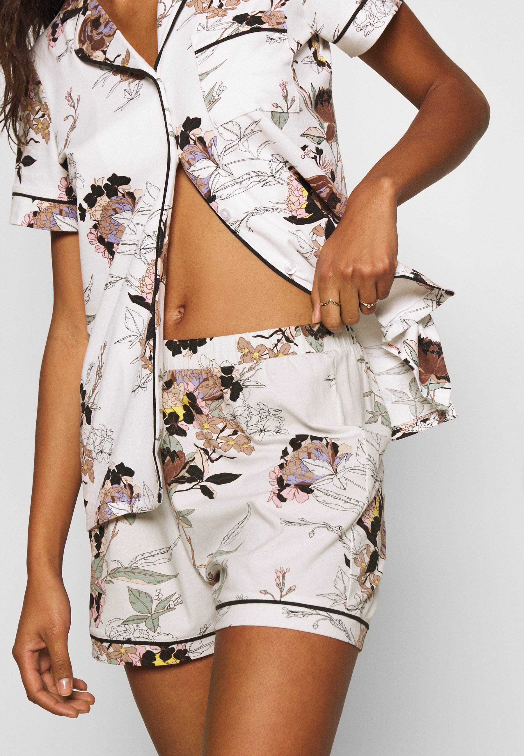Damen SOFT PRINTED PIPING - Pyjama Damen SOFT PRINTED PIPING - Pyjama