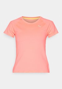 Puma RUN CLOUDSPUN SS TEE W - T-skjorte til trening - sunset glow