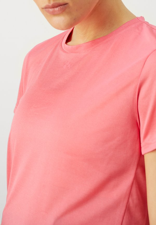 ONPFLY LOOSE SHORT SLIT TEE - Basic T-shirt - camellia rose4