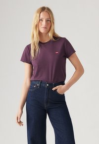 Levi's® THE PERFECT TEE - T-shirts - plum perfect