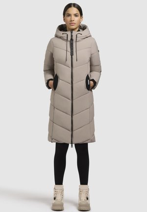 ARIBAY - Talvemantel - graubeige