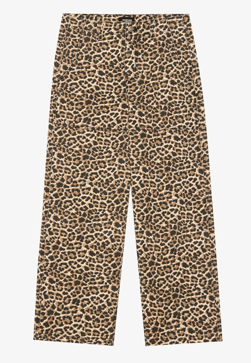 YOURTURN Relaxed fit jeans beige