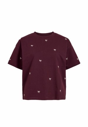 VILA, SHORT-SLEEVED T-SHIRT VIMONIE ROUND NECK - T-shirts print - port royale