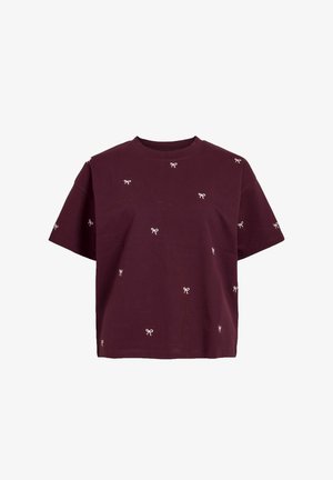 VILA, SHORT-SLEEVED T-SHIRT VIMONIE ROUND NECK - T-shirts print - port royale