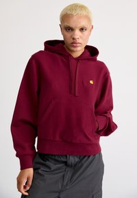Carhartt WIP - AMERICAN SCRIPT  - Pusa - malbec Väikepilt 1