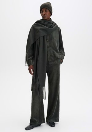 someday., WARM KNIT SOFT TOUCH - Berretto - midnight olive